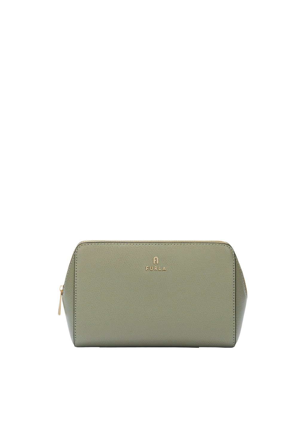 

Косметичка CAMELIA COSMETIC CASE Furla, металлик зеленый