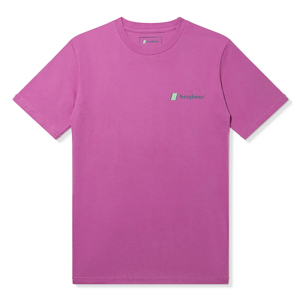 

Футболка с коротким рукавом Berghaus Mountain Zine, фиолетовый