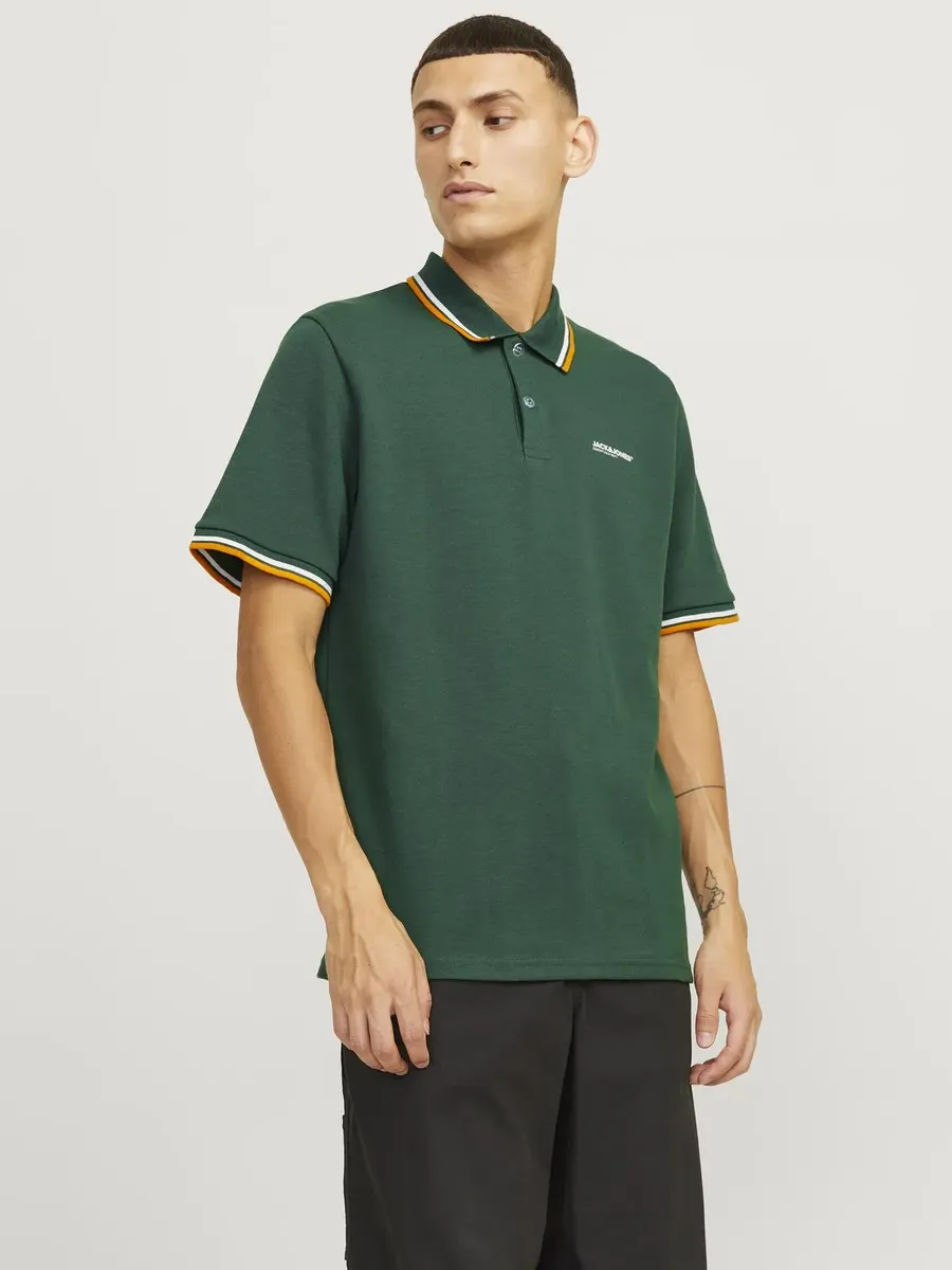 

Рубашка-поло Jack & Jones "JJCAMPA POLO SS", зеленый