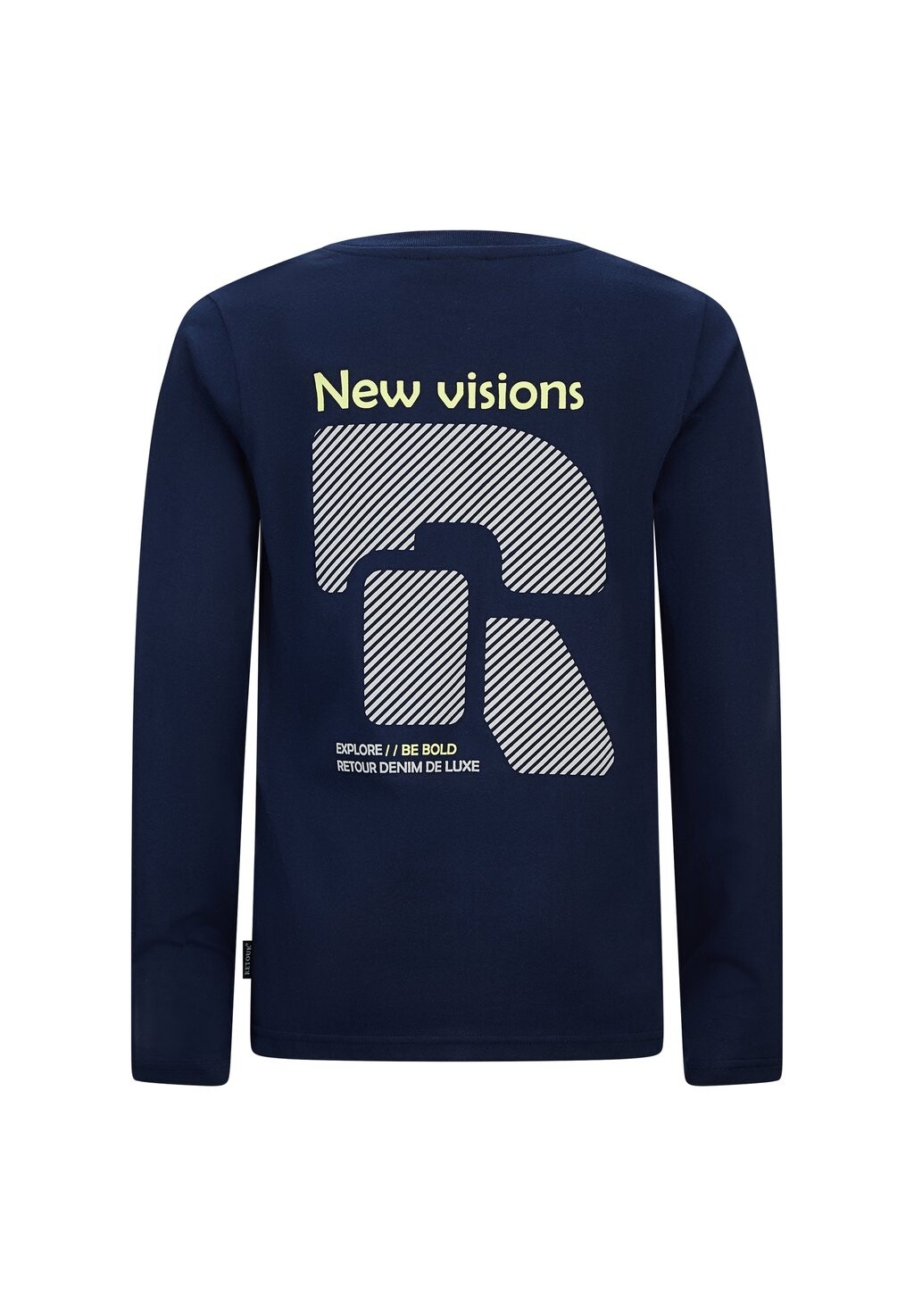 

Топ с длинными рукавами ERIC Retour Jeans, темно-синий