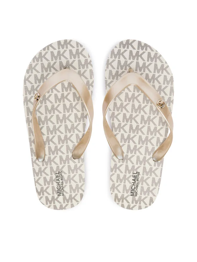 MICHAEL Michael Kors Шлепанцы JINX MK04204256 золотистого цвета