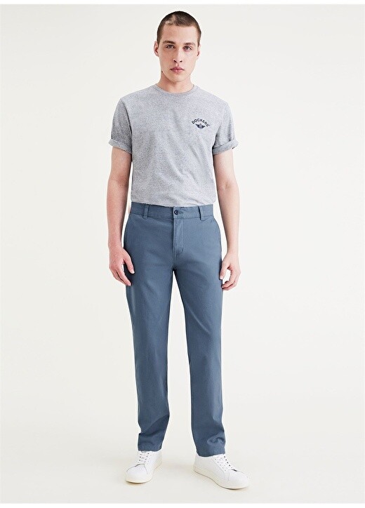 

Синие мужские брюки Slim Leg с нормальной талией Dockers, Синий, Синие мужские брюки Slim Leg с нормальной талией Dockers