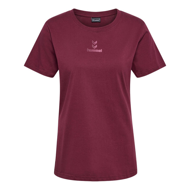 

Женская футболка для мультиспорта Hmlactive Chevrons Co Tee HUMMEL, цвет rosa