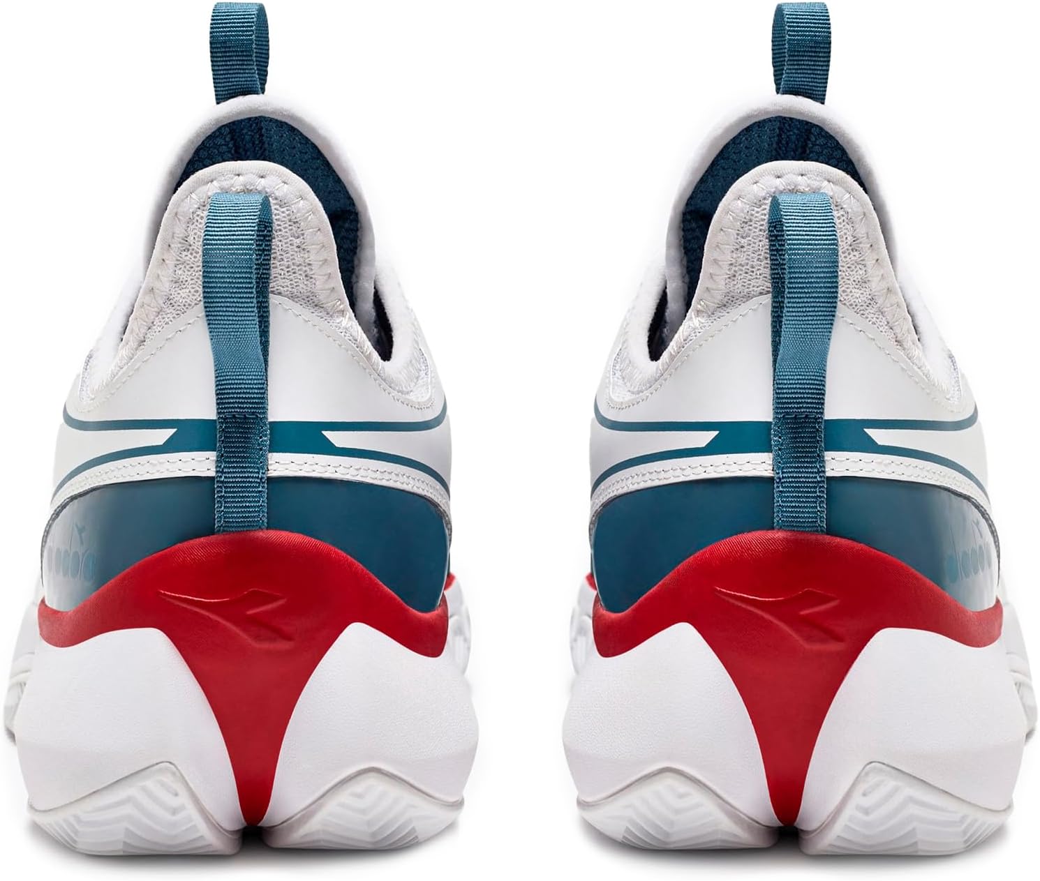 Мужские теннисные кроссовки Diadora Finale Clay с верхом из дышащей сетки и противоскользящей подошвой, синий — фото 3