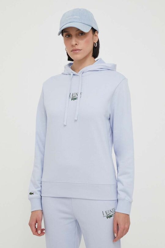 

Толстовка с капюшоном Lacoste, синий
