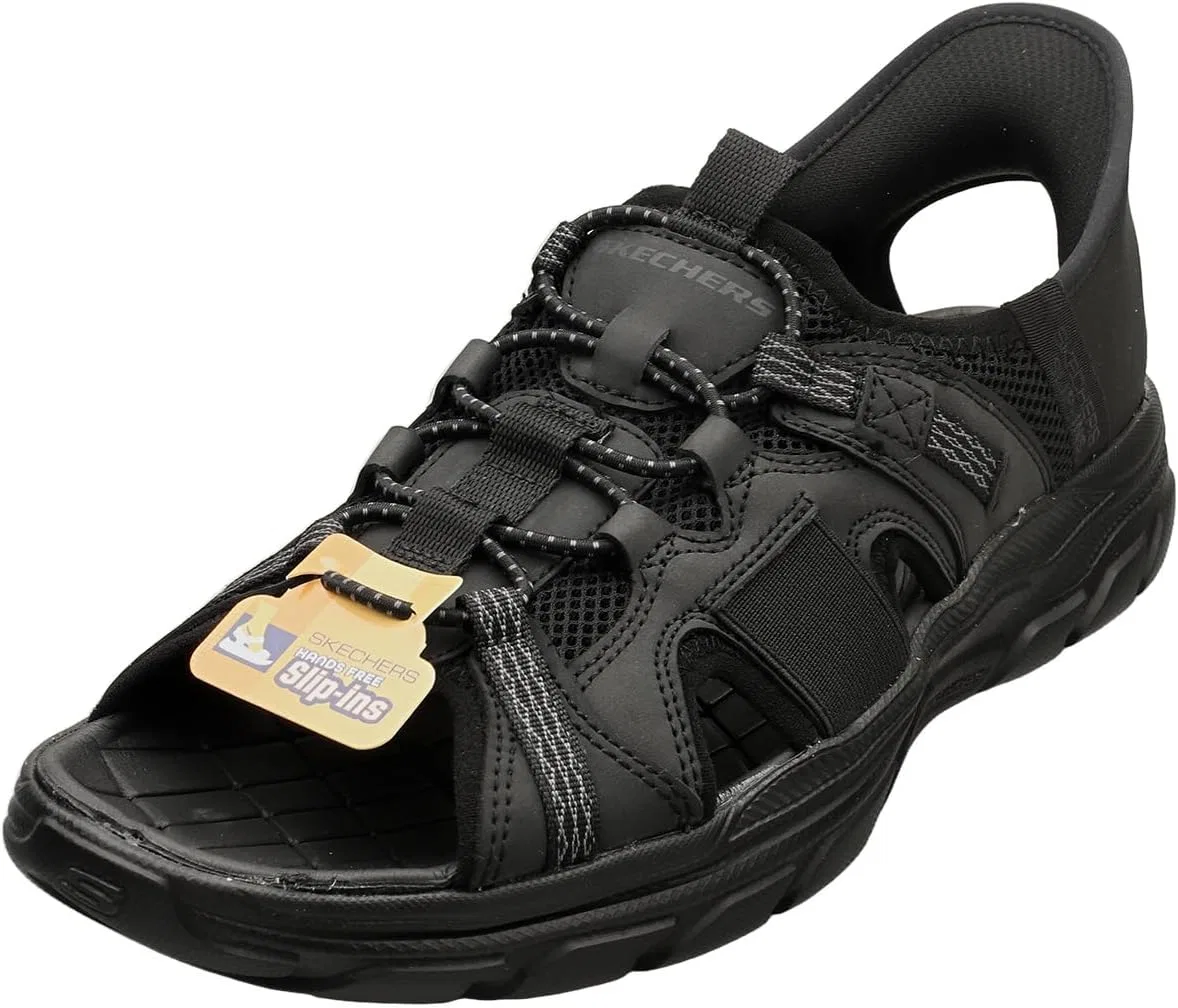 Мужские сандалии Skechers Revolted SS Merrick, Black Mesh Synthetic