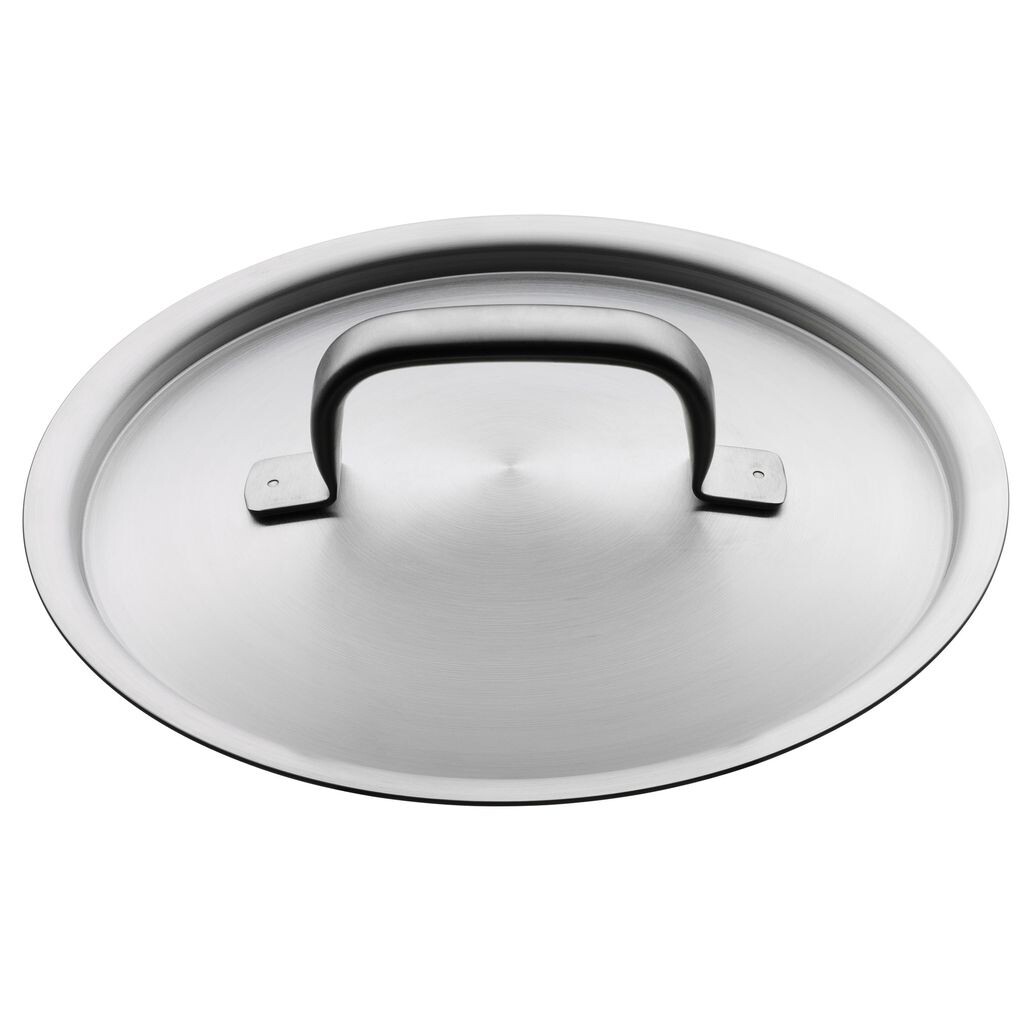 

Кастрюля WMF Gourmet Plus, большая 24 см, металлическая крышка, индукционная кастрюля 4,1 л, матовая нержавеющая сталь Cromargan, внутренняя шкала, отверстие для пара