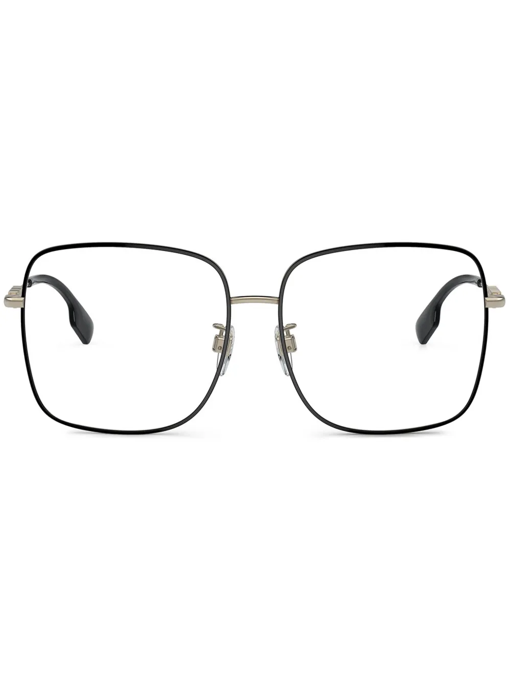 

Очки в массивной оправе Burberry Eyewear, черный