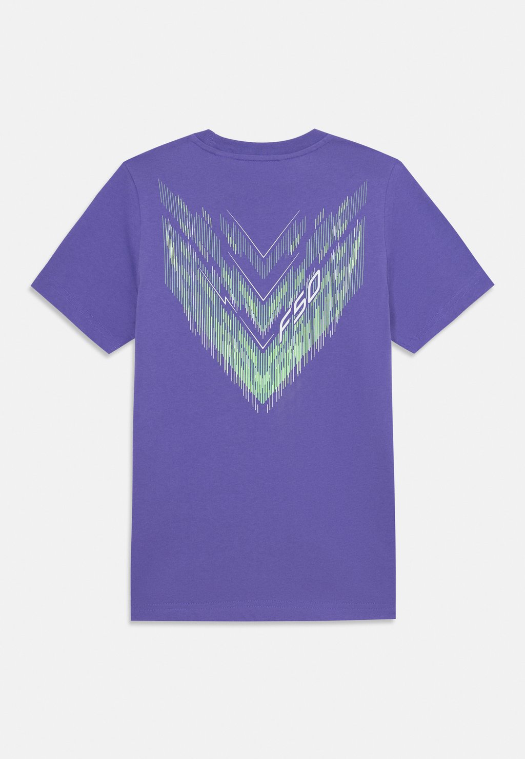 Футболка с принтом SIGN UNISEX Adidas Performance, цвет Purple Rush — фото 2