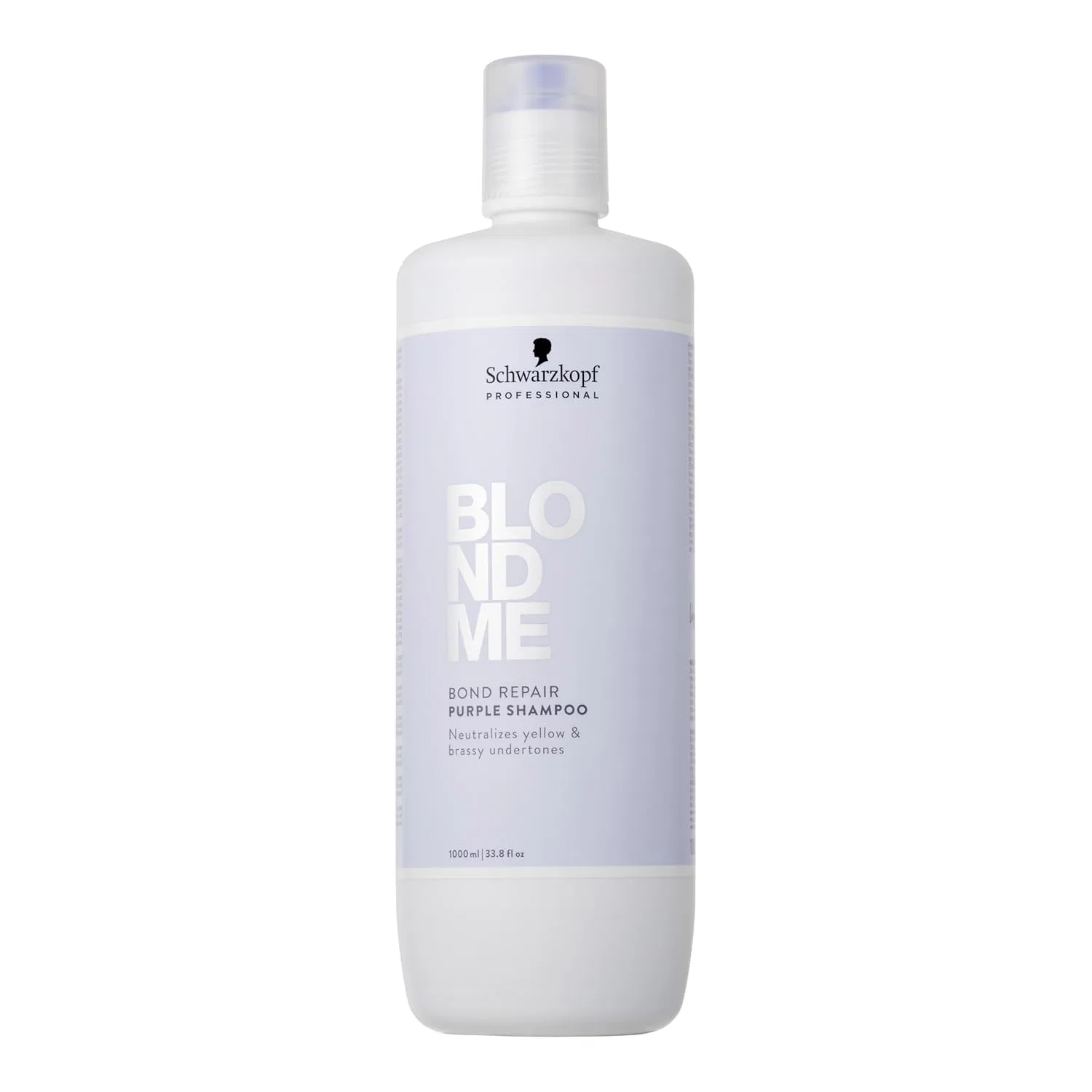 Фиолетовый шампунь «BlondMe Bond Repair» от Nova Angel, 1000 мл Blondme