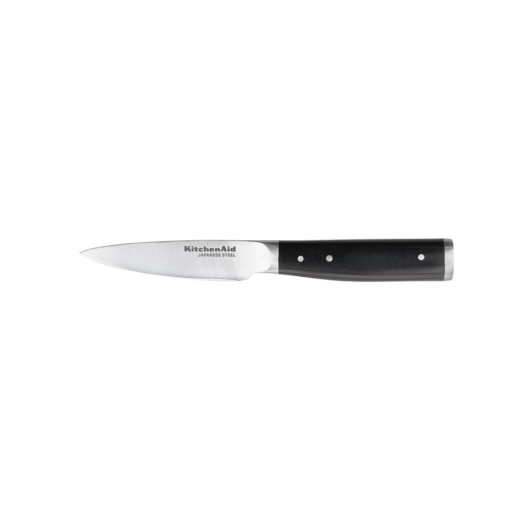 

Нож для очистки овощей KitchenAid Gourmet, 9 см / 31/2 дюйма, острая высокоуглеродистая японская сталь