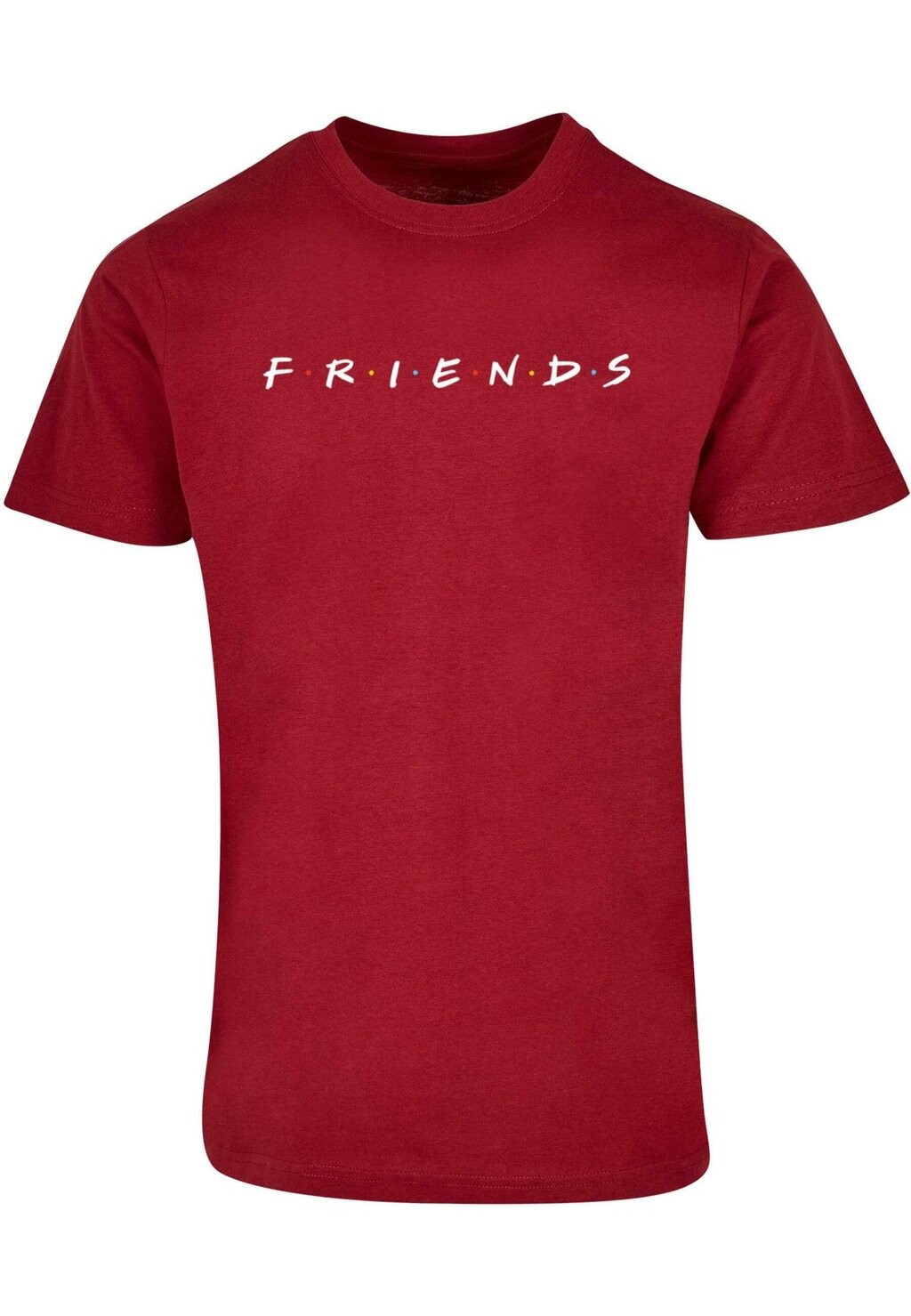 

Футболка с принтом FRIENDS TEXT LOGO ABSOLUTE CULT, темно-красный