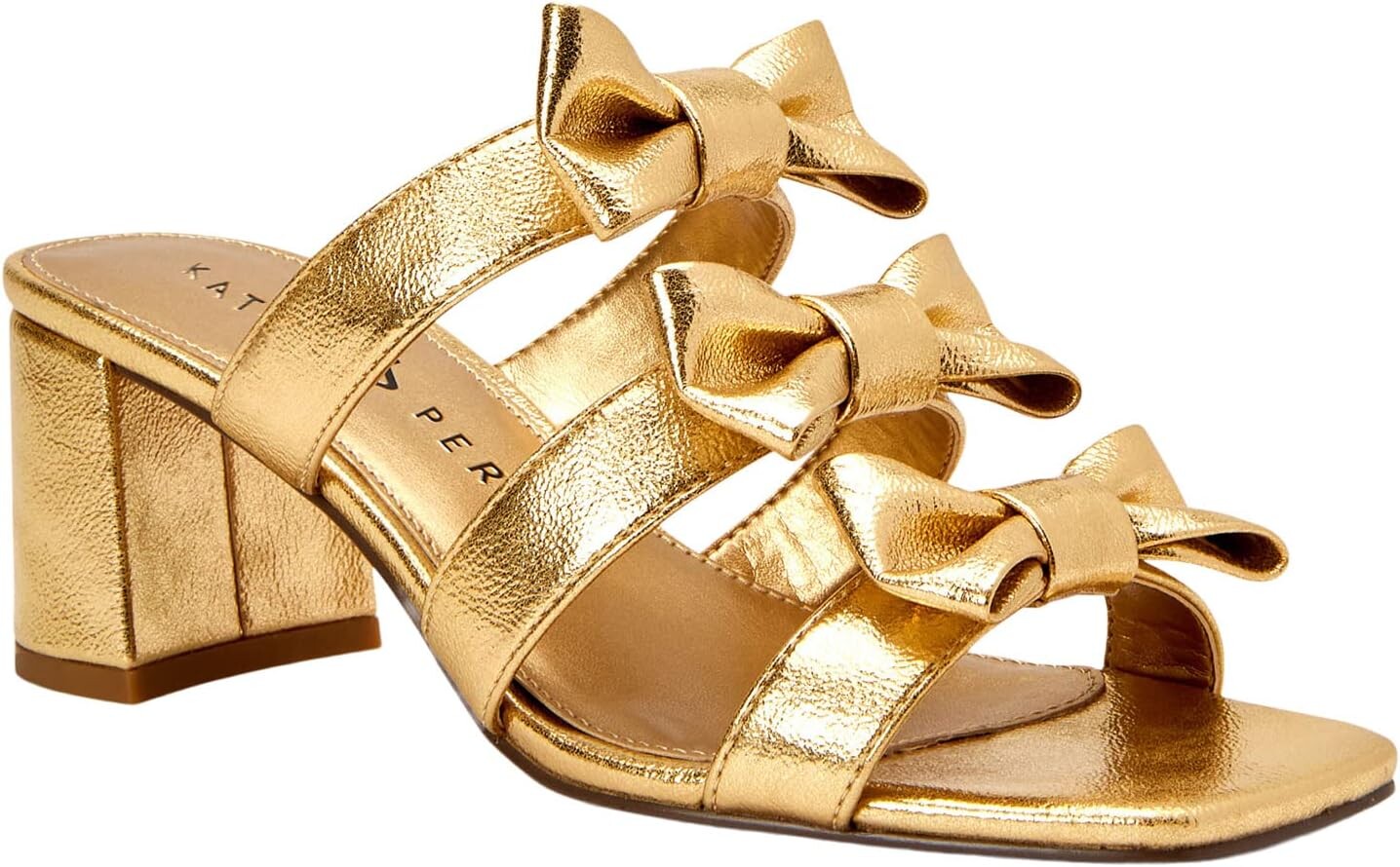 

Туфли Katy Perry The Tooliped Bows, цвет New Gold