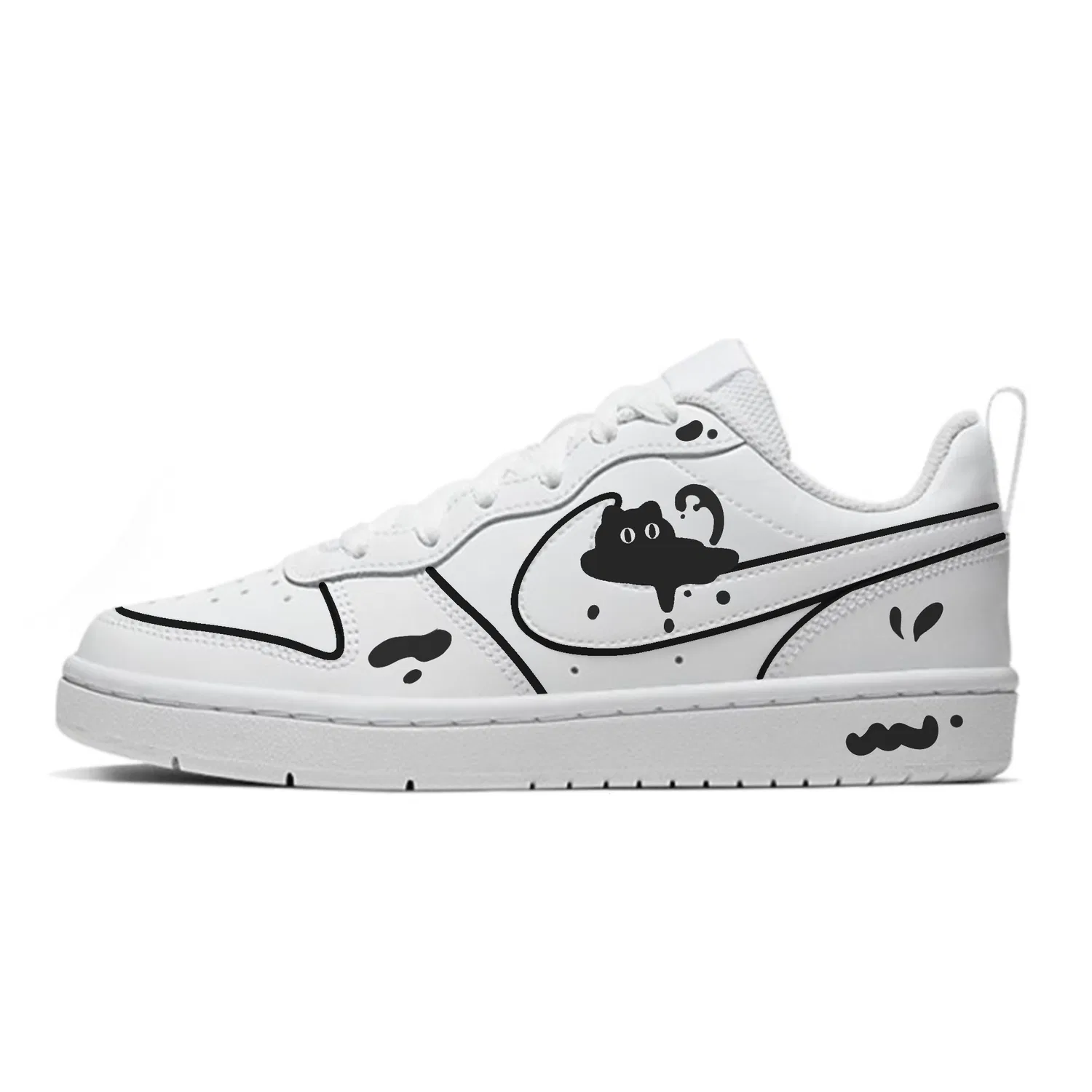 Кроссовки детские для скейтбординга Nike Court Borough White
