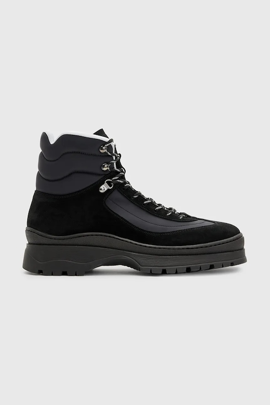 

Высокие ботинки Lucas Suede Hiker Allsaints, черный