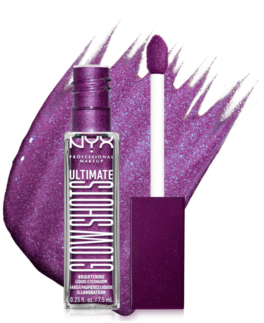 Сверхсветящиеся снимки NYX Professional Makeup, цвет feelin grape — фото 4