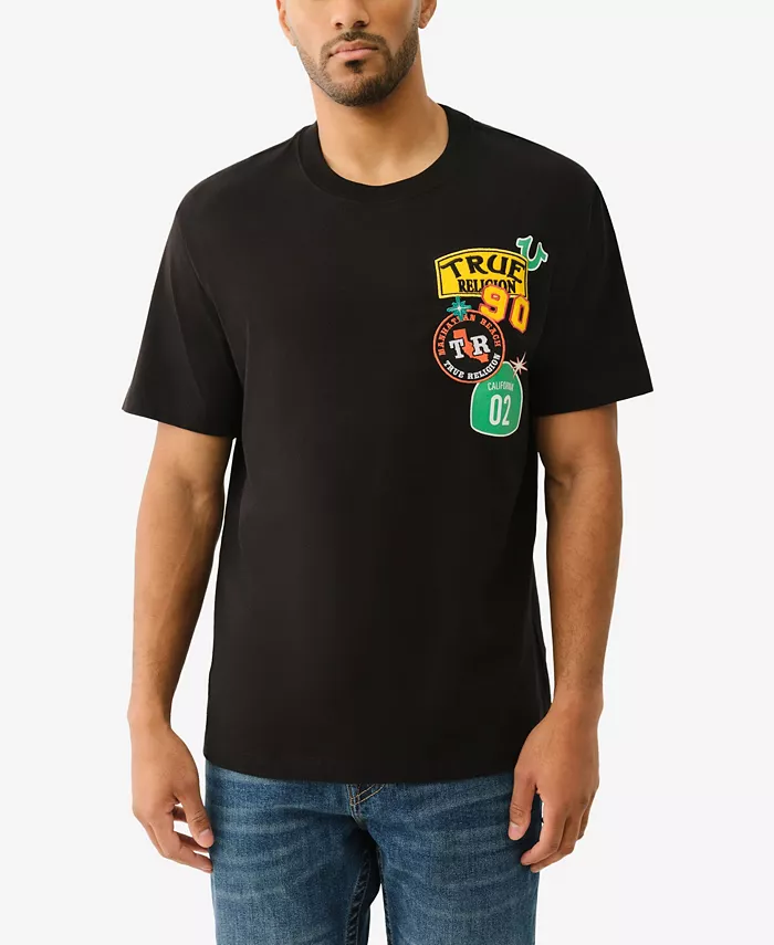 

Мужская футболка с коротким рукавом Freeway Patch True Religion, черный