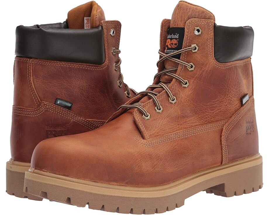 

Ботинки Timberland PRO Direct Attach 6" Soft Toe, цвет Marigold-2024 New