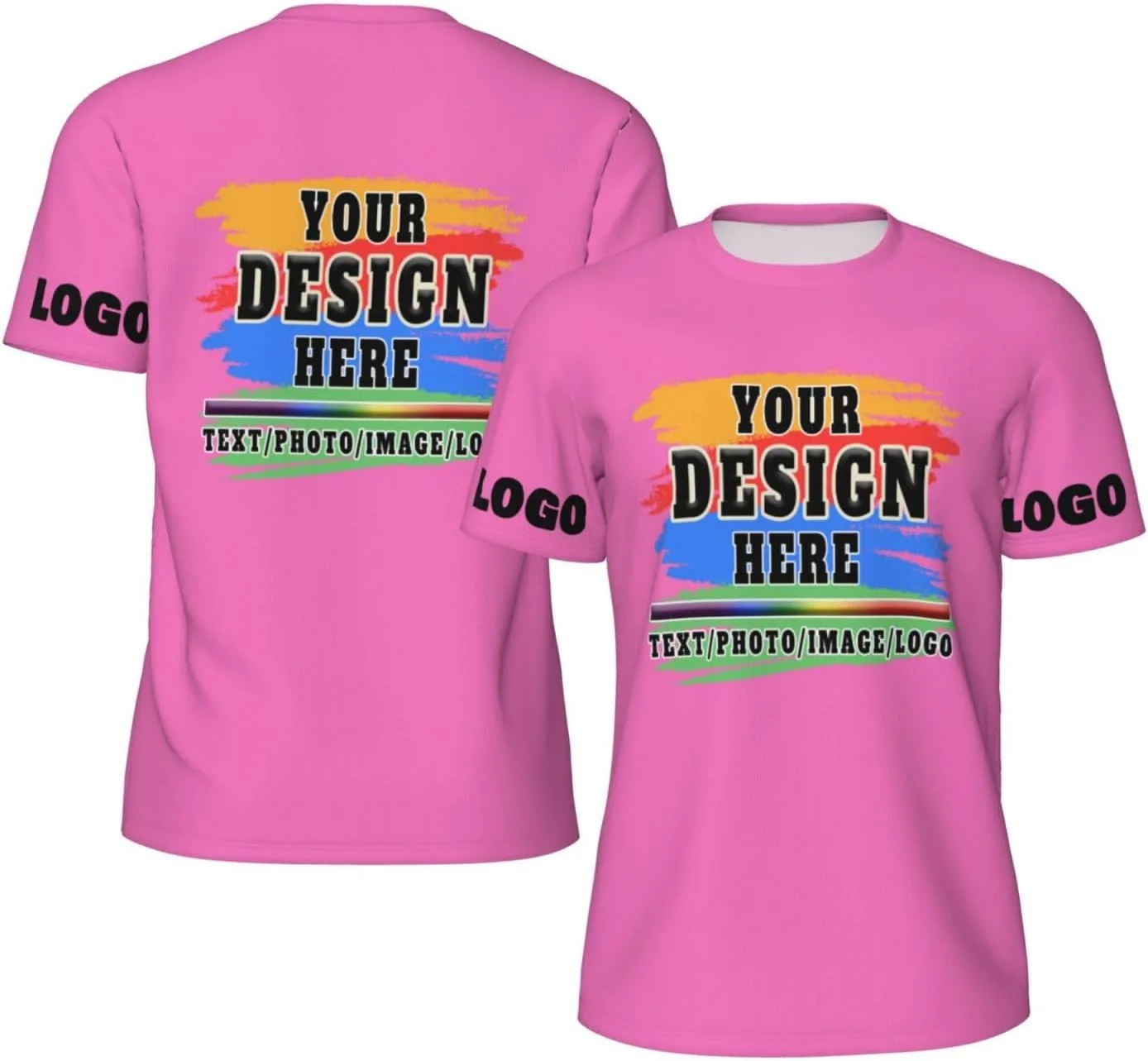 

Футболка Custom T Shirt, дизайн Multi-color