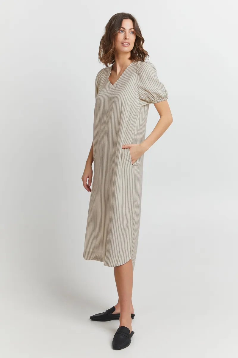 

Платье миди Fransa " Fransa FRLinen", цвет Birch Mi