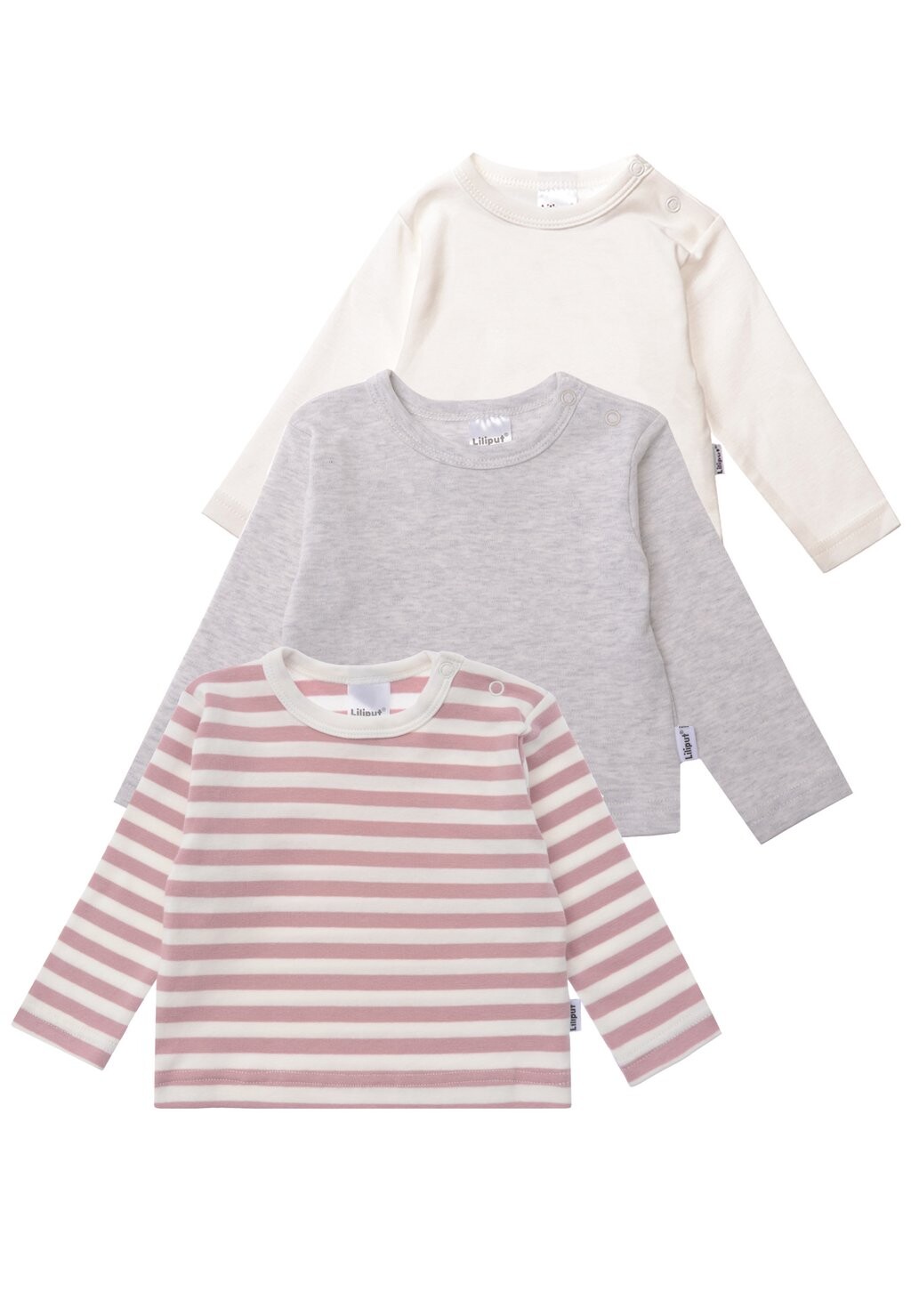 

Рубашка с длинным рукавом 3TLG. LANGARMSHIRT Liliput, цвет rosa weiss