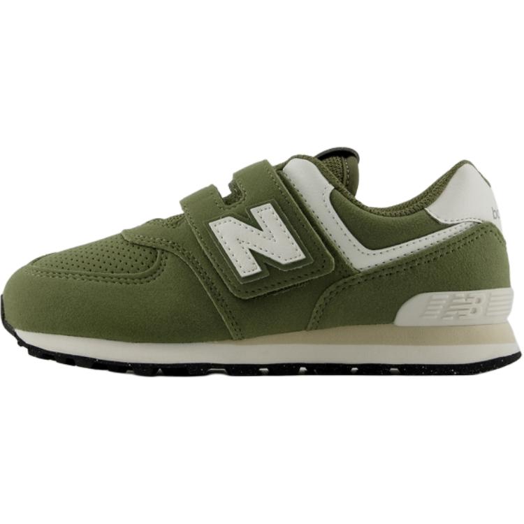 

New Balance Кроссовки NB 574 Abrasion Resistant Low top для детей в стиле lifestyle, цвет Army Green, возраст 3-7 лет