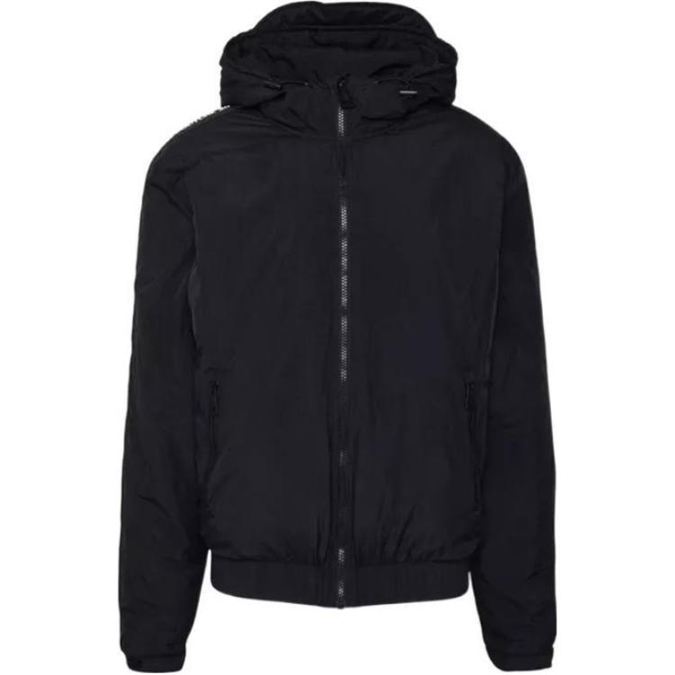 

VERSACE JEANS COUTURE Толстовка с капюшоном и логотипом, Black