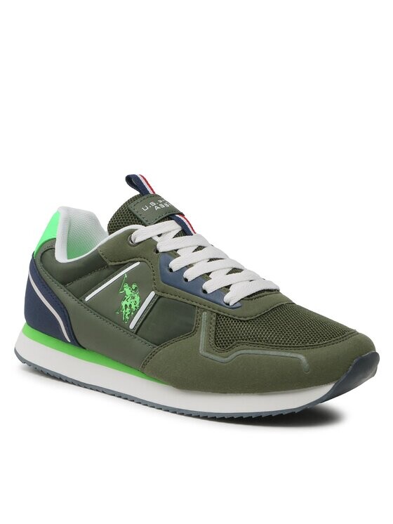 

Кроссовки U.S. Polo Assn., зеленый, Серый, Кроссовки U.S. Polo Assn., зеленый