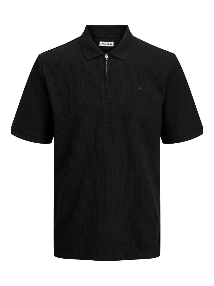 

Рубашка-поло JACK & JONES PLUS, черный