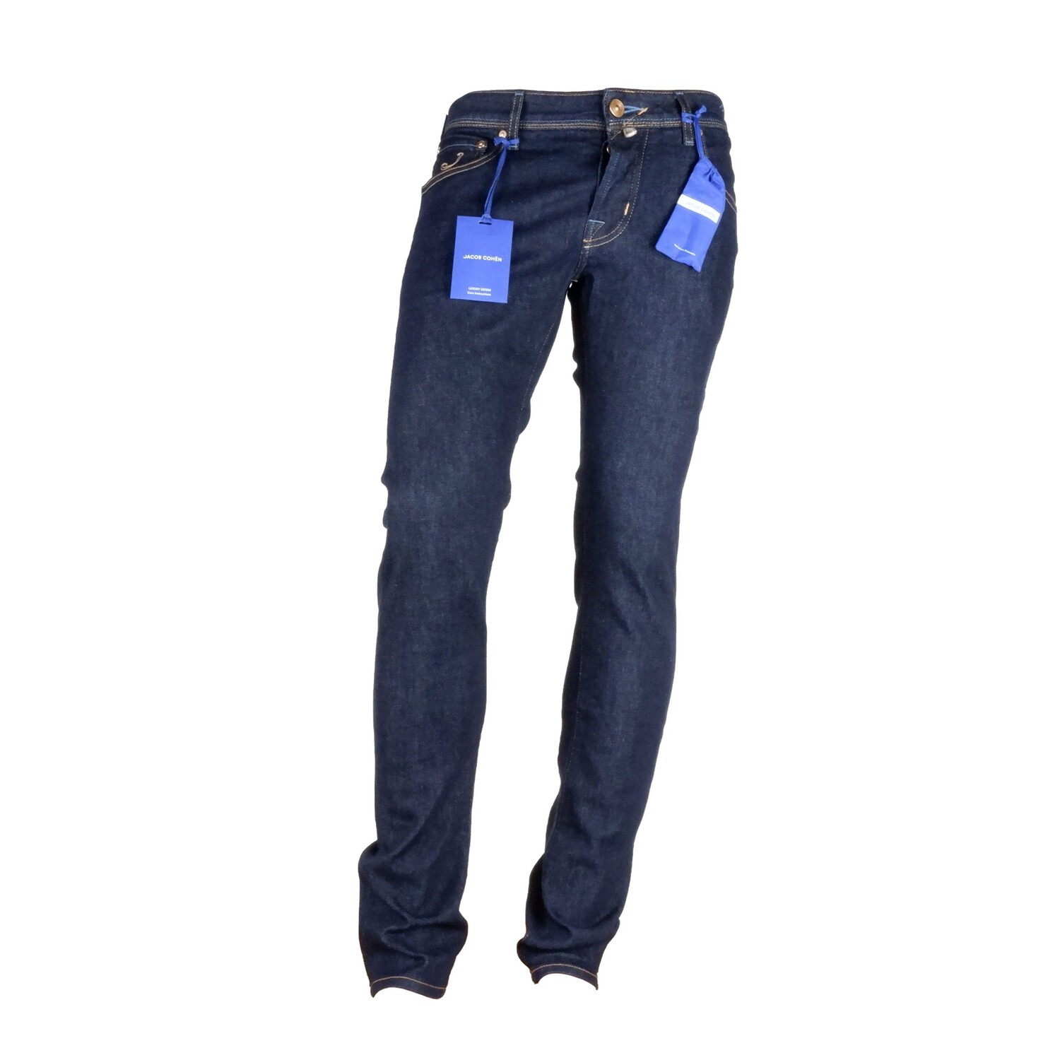 

Джинсы Nick Dark Denim Tailored с платком Jacob Cohen, синий