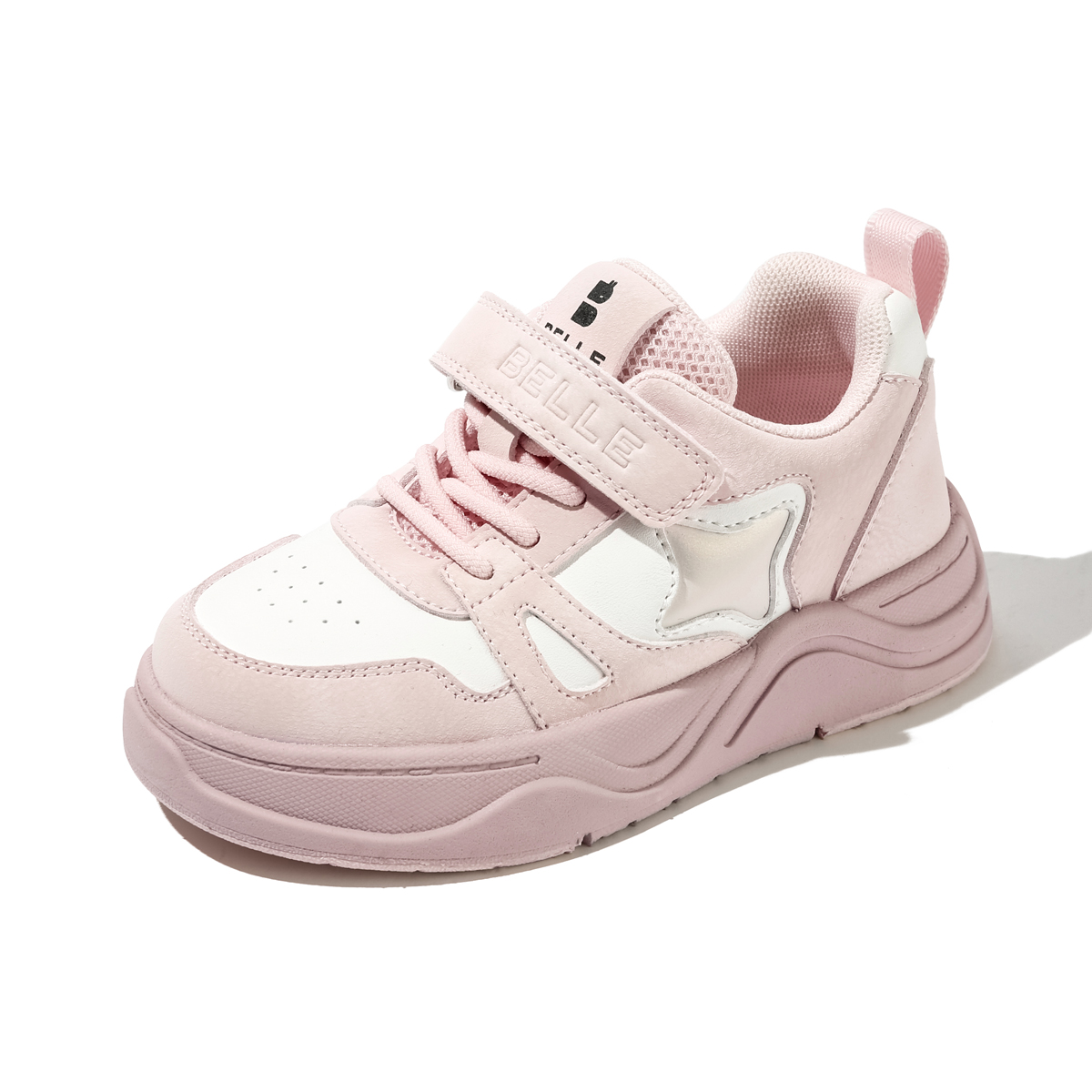 Детские скейтерские кроссовки Kids BELLE, розовый — фото 2