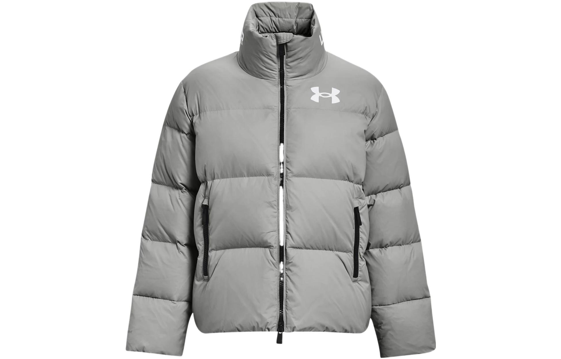 

Пуховик женский серый Under Armour