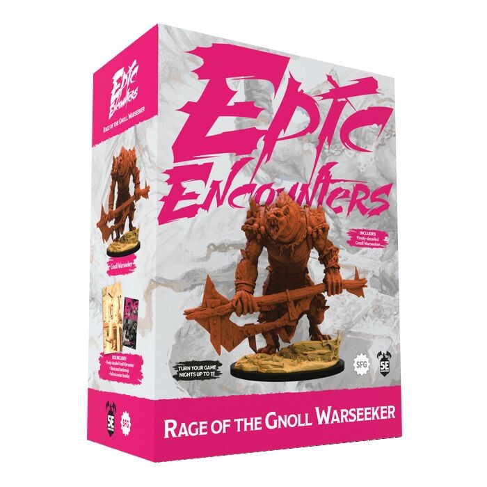 

Ролевая игра Steamforged Games Ltd Epic Encounters: Rage of the Gnoll Warseeker