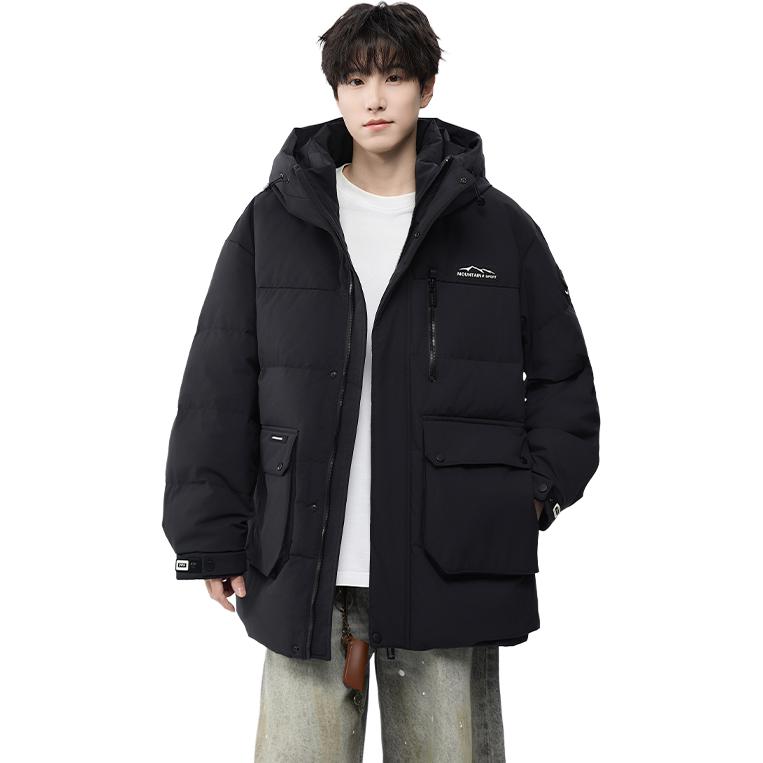 

Пуховик Unisex Thickened Down Coat WARRIOR, черный