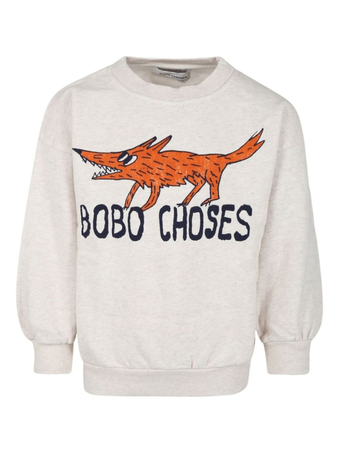 

Bobo Choses толстовка с принтом лисы, нейтральный цвет