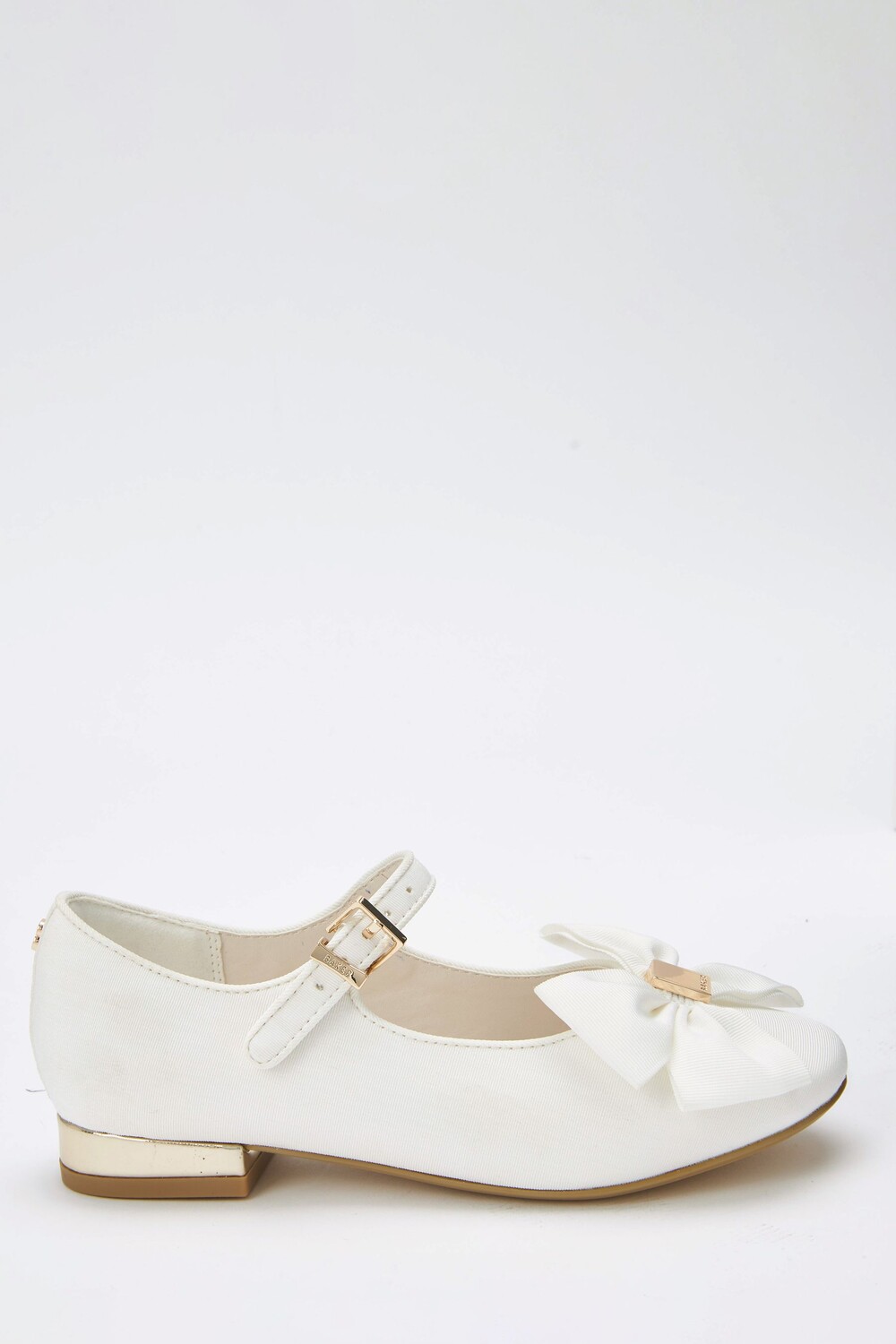 

Туфли Mary Jane цвета слоновой кости с бантом Baker by Ted Baker, белый