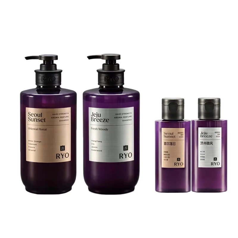Набор шампуня и кондиционера Rich Potpourri Ryo, Olive Luyu Shampoos 580ml+Dali Sunrise Shampoos 580ml — фото 3