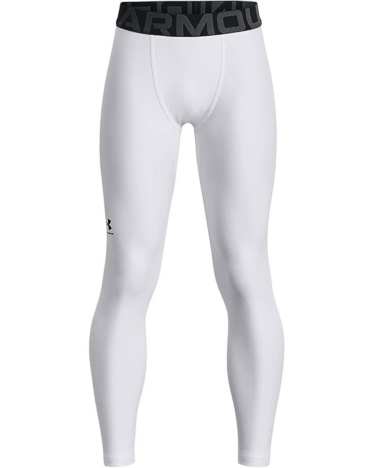 

Брюки Under Armour Kids HeatGear Armour Leggings, белый/черный