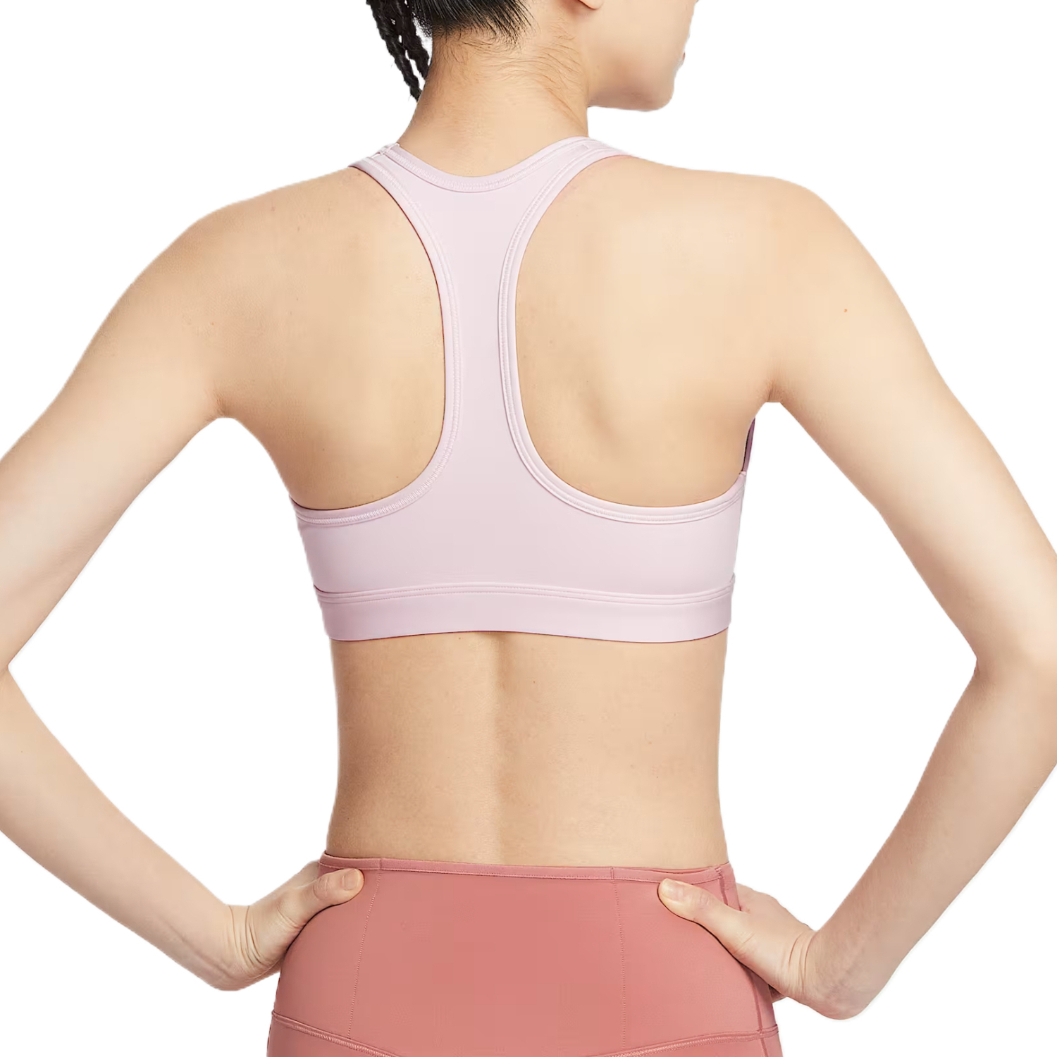 Swoosh Sports Underwear Women's Nike, foam розовый/светло фиолетовый розовый/белый — фото 3