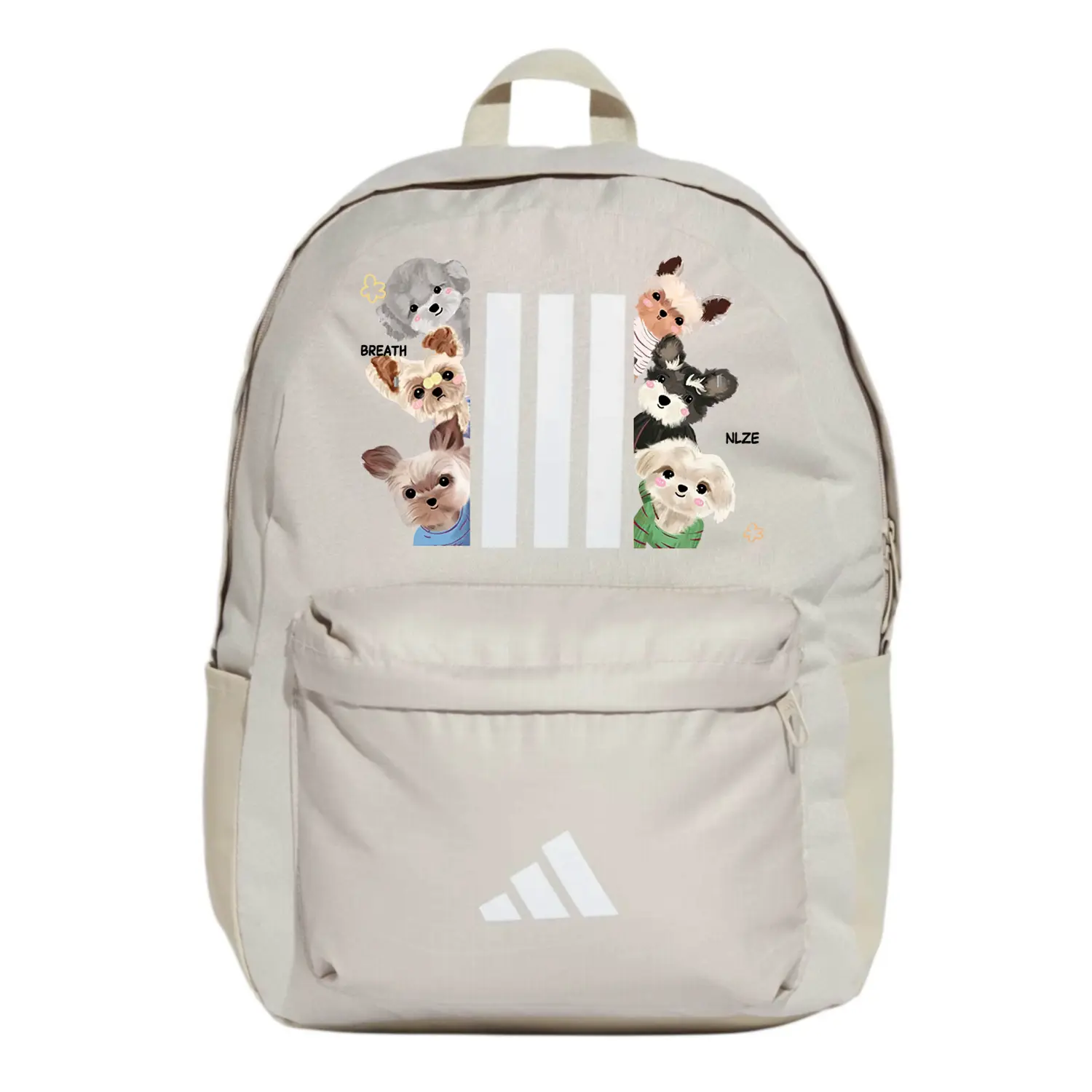 

Adidas Тканевый рюкзак Regular Unisex белый, Cute Puppy