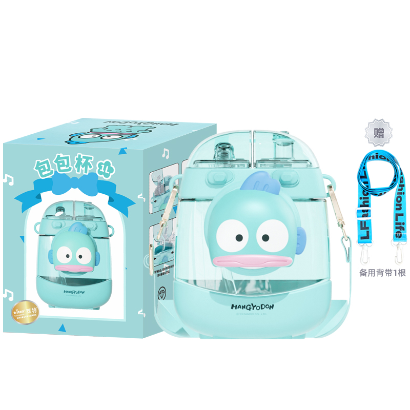 Пластиковые стаканы для воды Sanrio, Pacha Dog Water Cup + Lflife Water Cup Strap — фото 3
