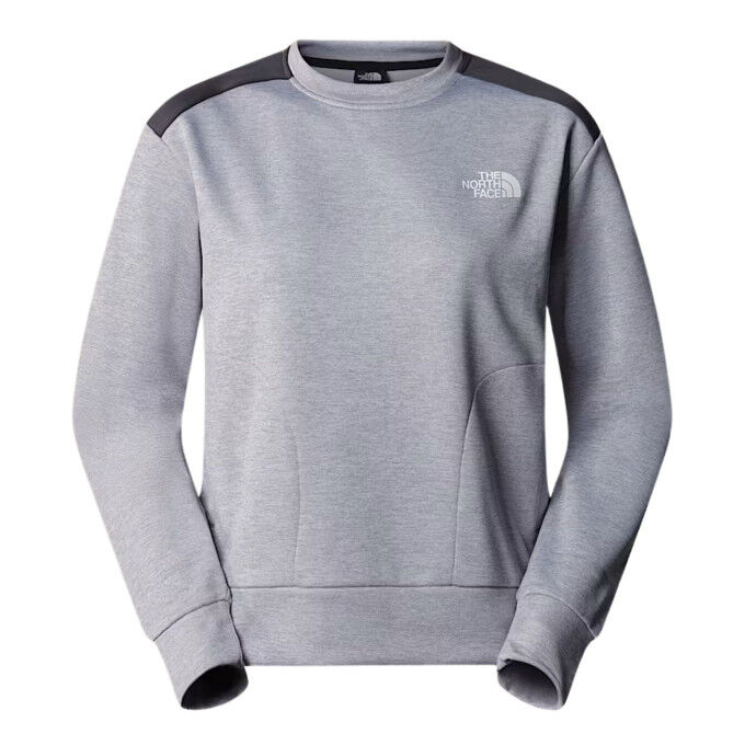 

Женская флисовая толстовка The North Face Reaxion - TNF светло-серый меланж/асфальтовый серый