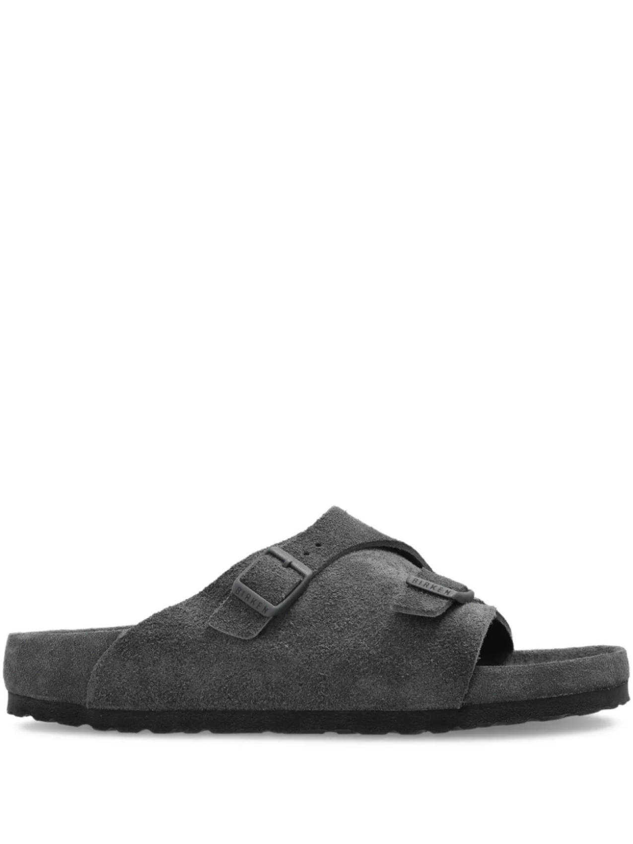 

Сандалии-слайдеры с двойной пряжкой Zürich Birkenstock, серый