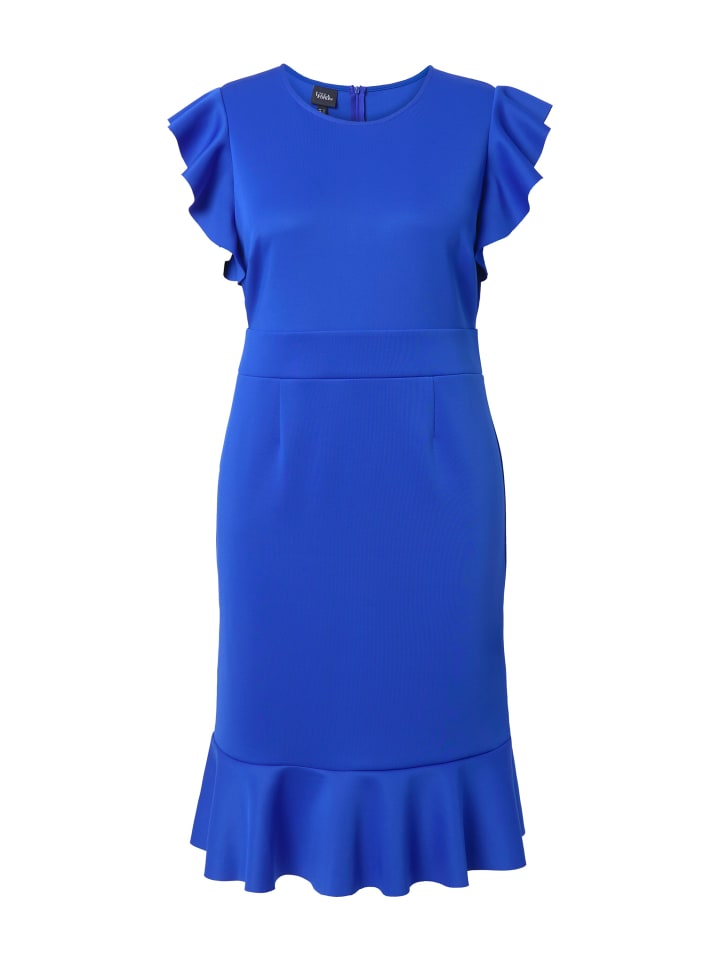 

Платье до колена Ulla Popken, королевский синий