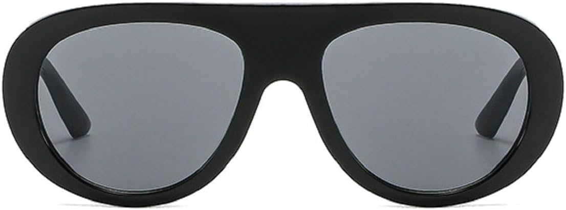 

Модные солнцезащитные очки Melrose Fashion Pilot с желтыми линзами, для женщин и мужчин, с защитой от УФ-излучения UV400, стильные цельные солнцезащитные очки, модель 1164, Black