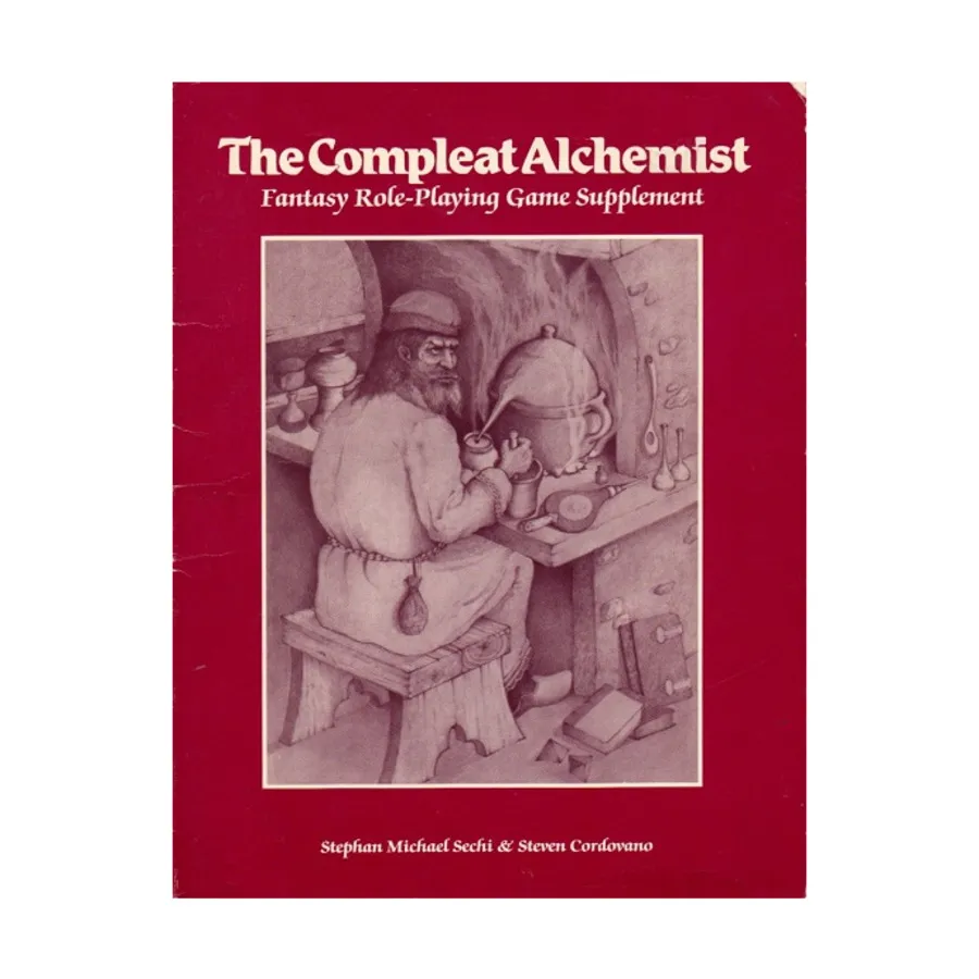 

Compleat Alchemist (1st Edition, 1st Printing), Compleat Handbooks (Bard Games), мягкая обложка