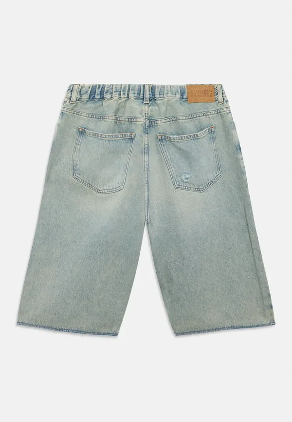 Джинсовые шорты унисекс Mm6 Maison Margiela, Blue Denim — фото 2