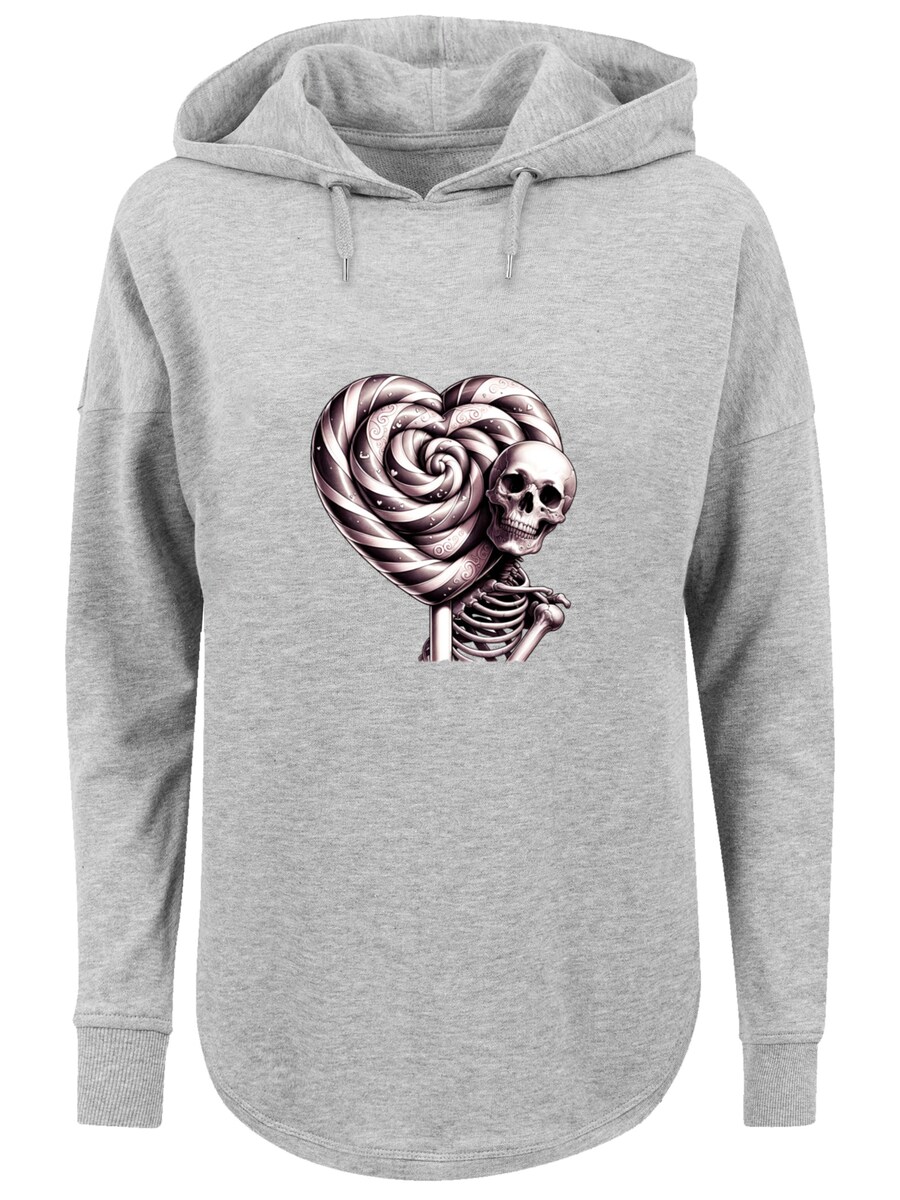 

Толстовка F4NT4STIC Süße Süßigkeiten Herzform Liebe, Grey