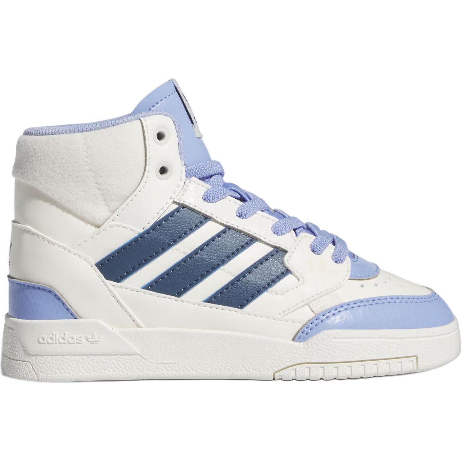 DROP STEP SE Kids" Скейтбординг Обувь для детей Adidas Originals, белый/синий — фото 2