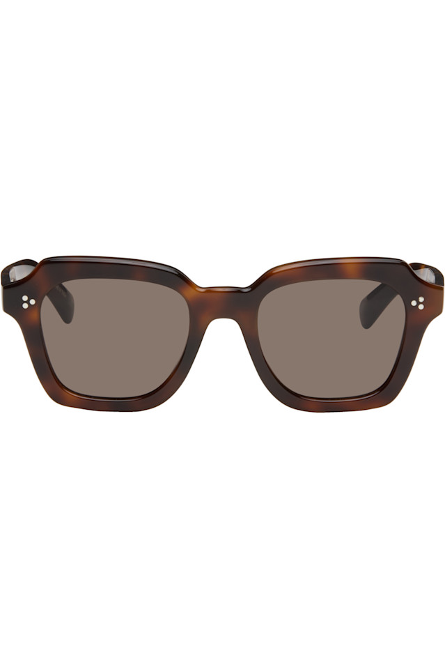 

Солнцезащитные очки Kienna Oliver Peoples, цвет dark mahogany